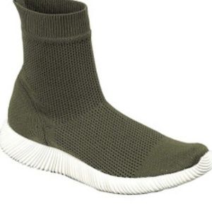 Olive Sock Sneakers